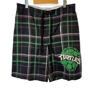 NICKELODEON Official TMNT Swim Shorts Size Large